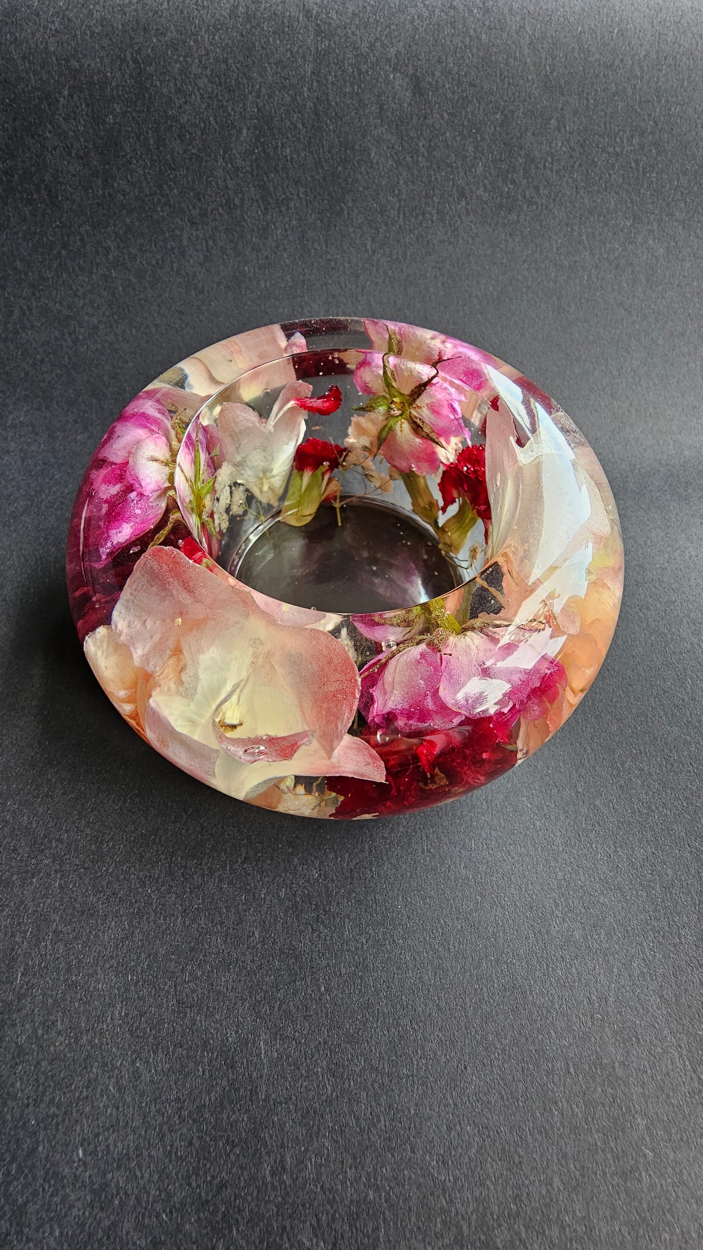 Custom Circular Tea Light Holder