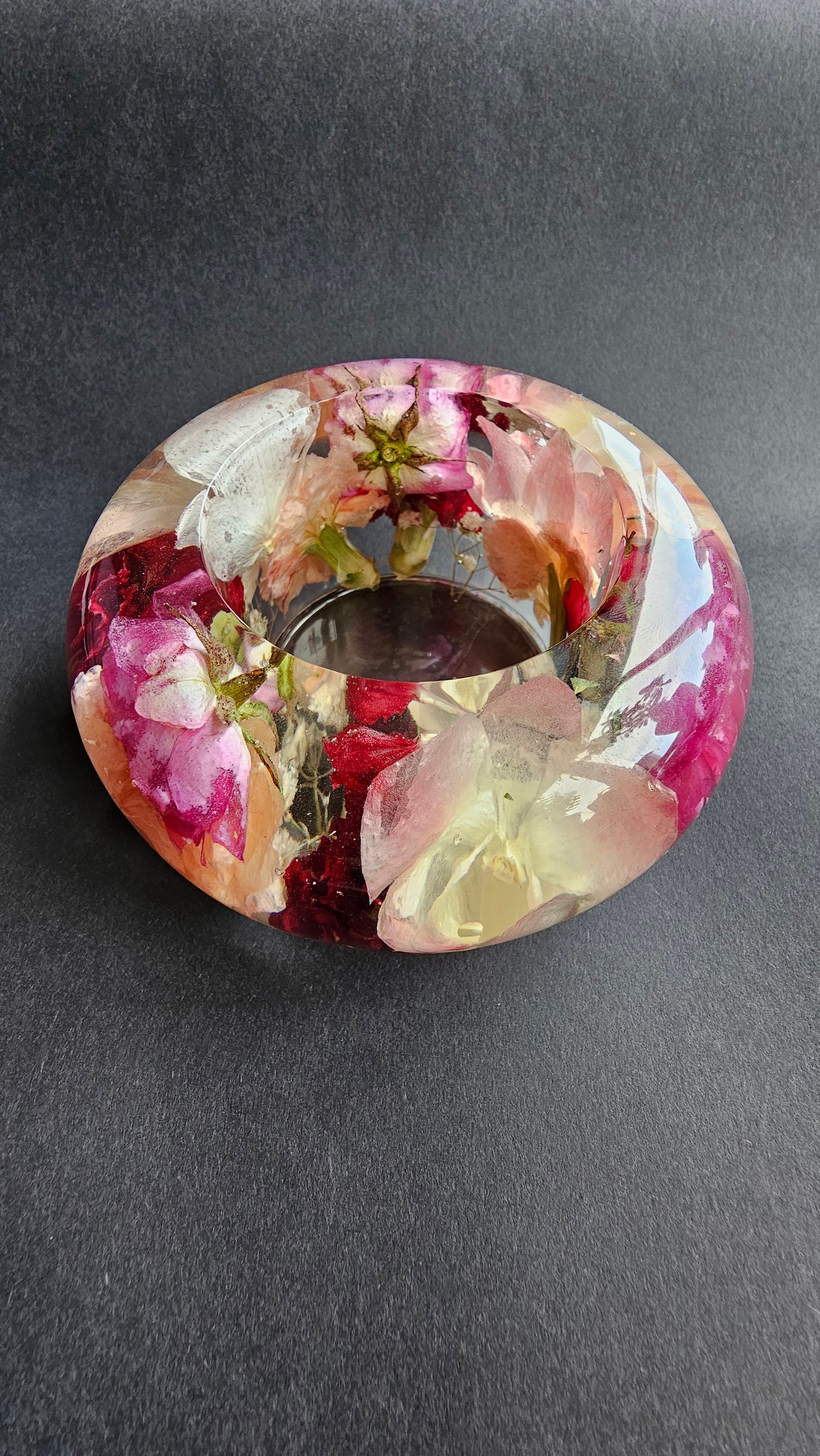 Custom Circular Tea Light Holder