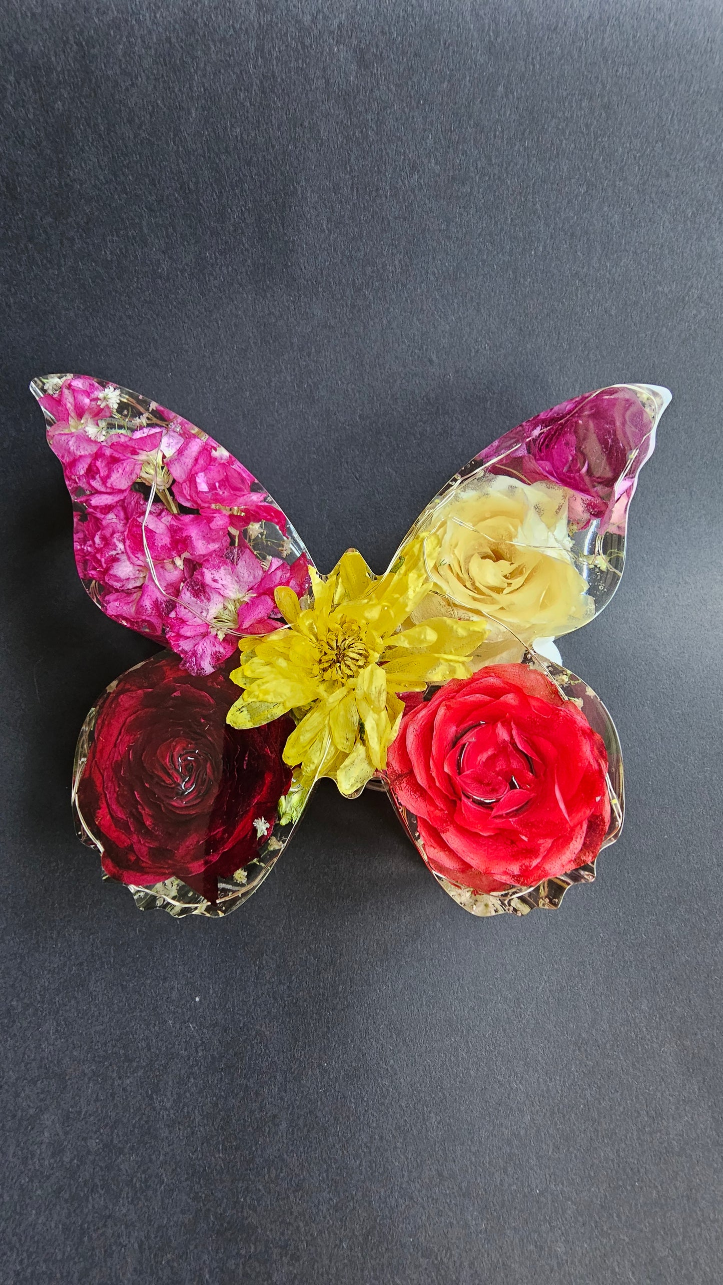 Butterfly Flower Block