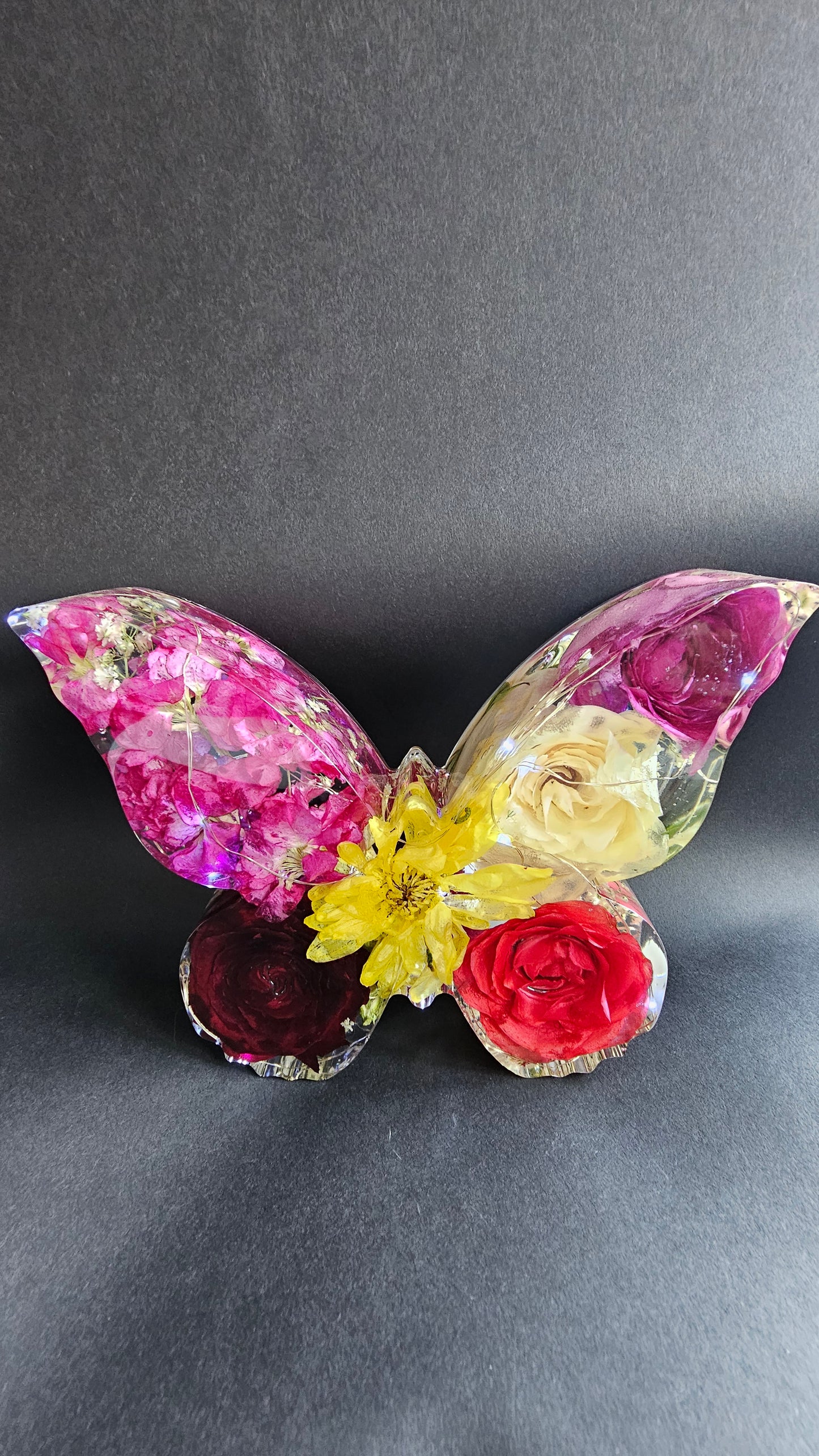 Butterfly Flower Block