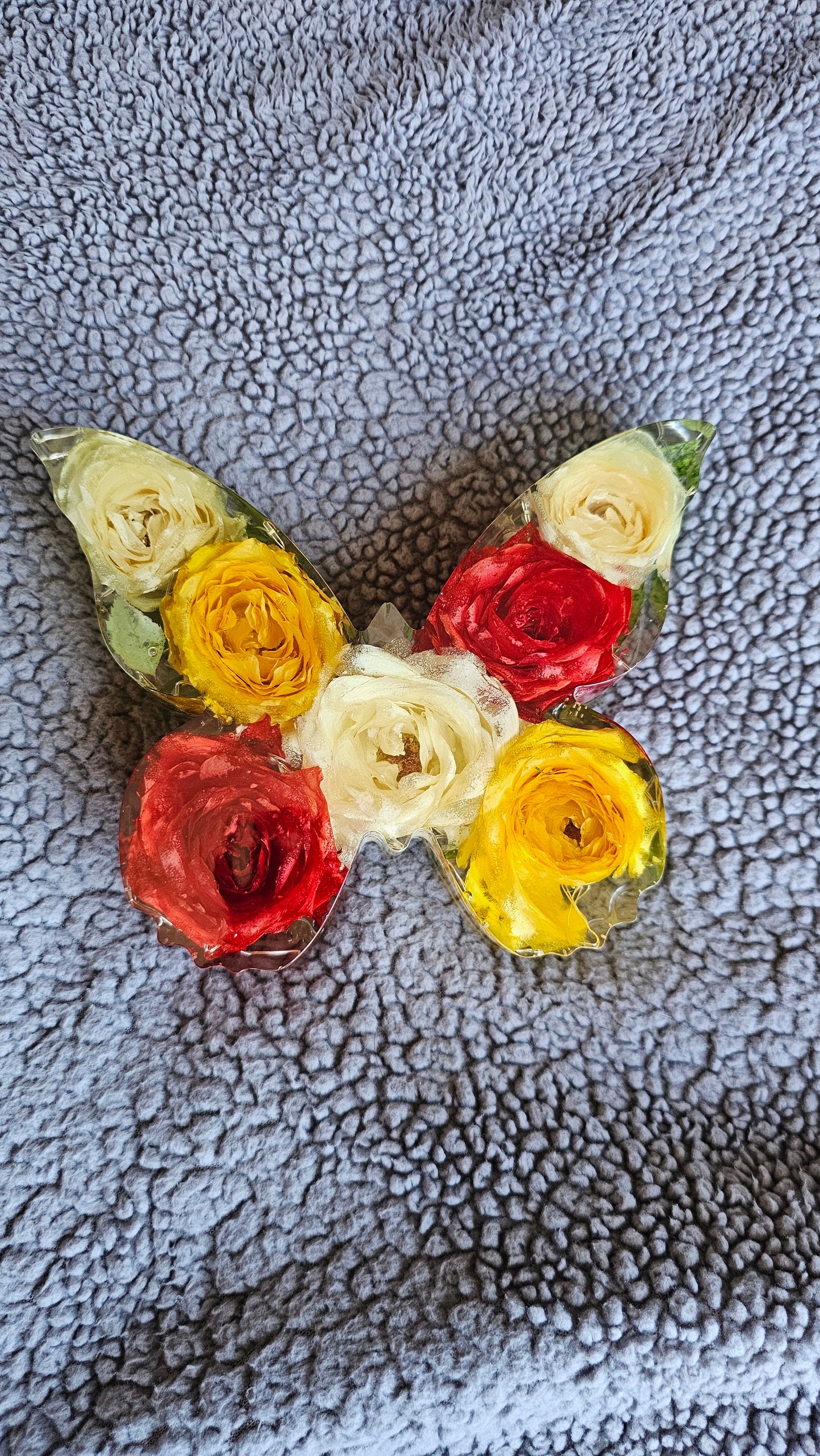 Butterfly Flower Block