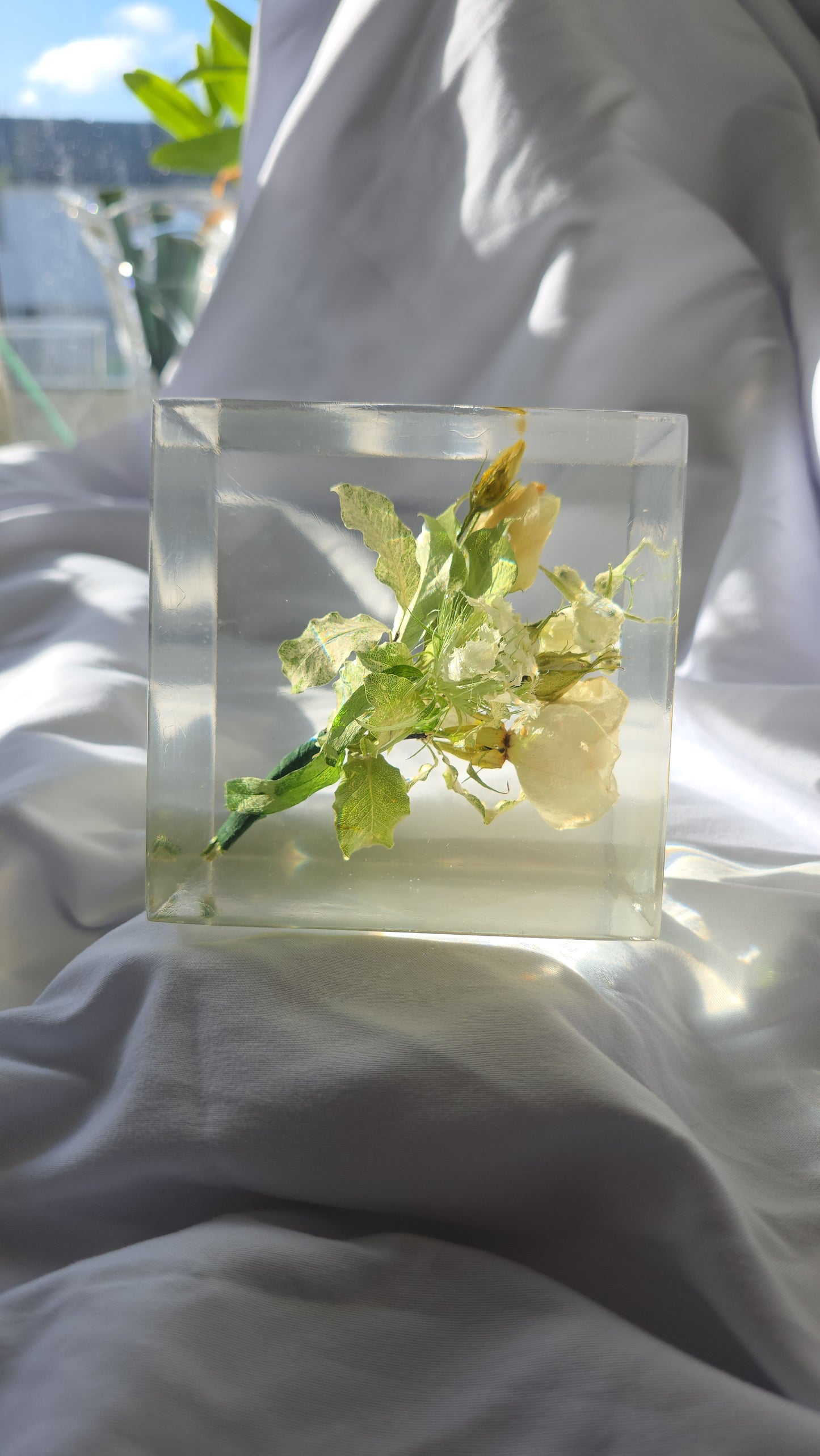 Custom Boutonniere Preservation Block