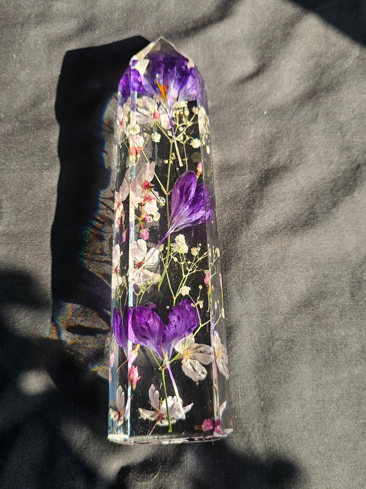 Custom Flower Preservation Crystal