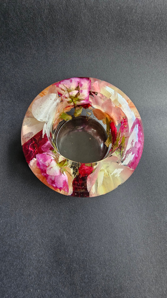Custom Circular Tea Light Holder
