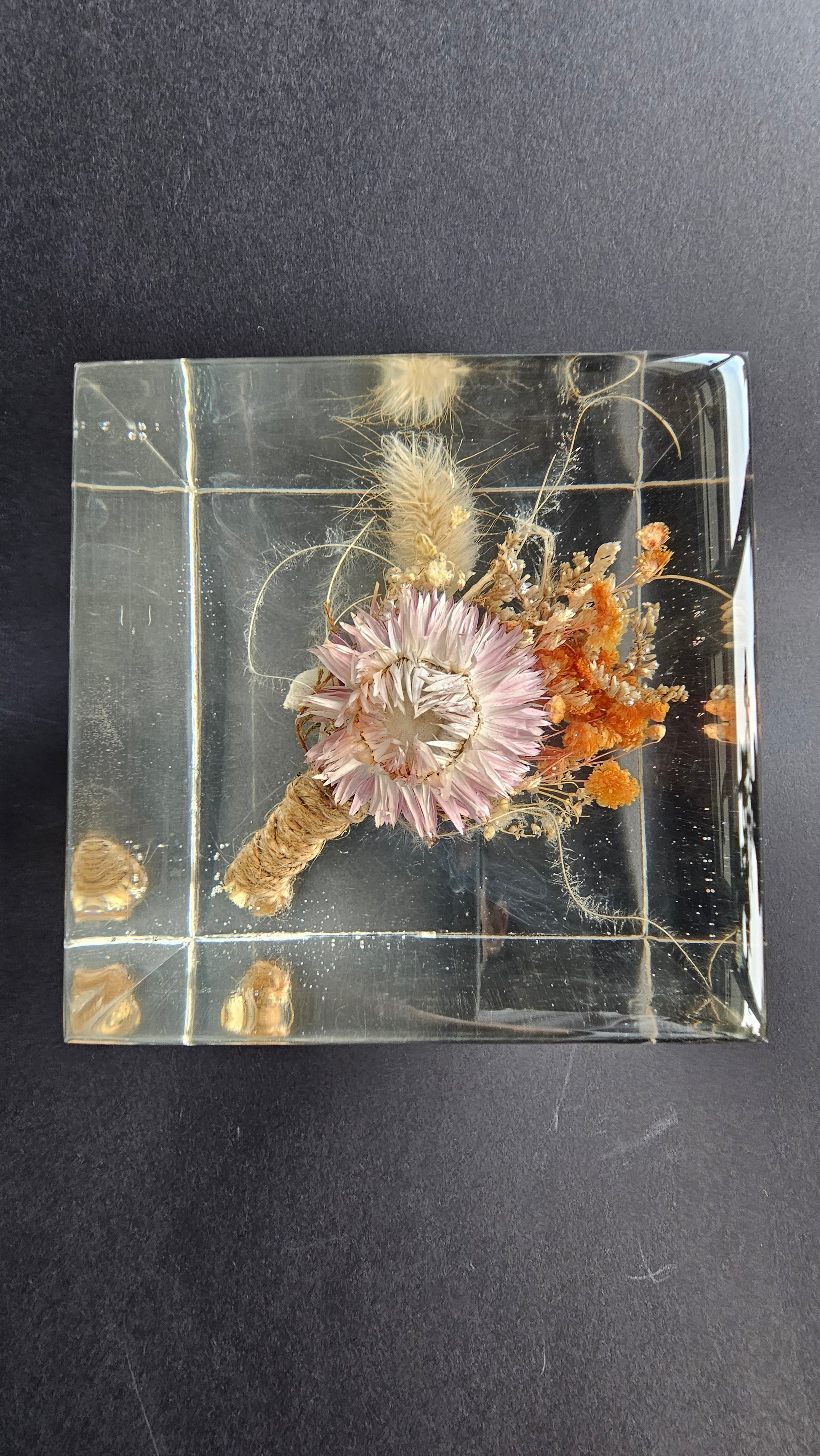 PRESERVED WEDDING BOUTONNIERE